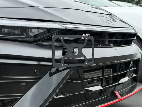 The Platypus License Plate Mount for Hyundai Elantra N 7th gen (CN7) 2022 to 2026 2024+ (facelift)