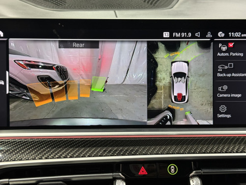 When installed and angled correctly, the Platypus License Plate Mount should not interfere with the parking/proximity sensors