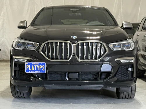The Platypus License Plate Mount for BMW X6 G06 2020 to 2026 Pre-facelift X6 (2020-2023)
