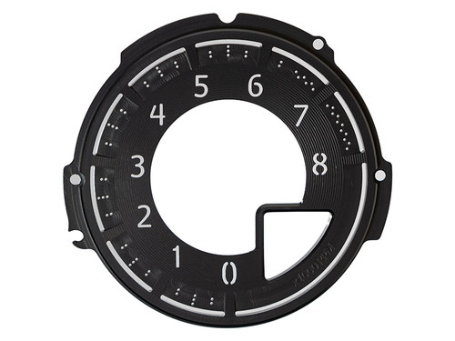 The CravenSpeed Gunmetal Edition Billet Tachometer Dial