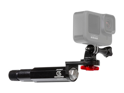 The CravenSpeed Tow Hook Action Cam Mount for the 2019-2021 BMW 330i.