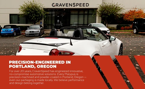 The Platypus License Plate Mount by CravenSpeed