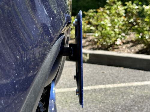 The Platypus License Plate Mount for Alfa Romeo Stelvio 2018 to 2026 Stelvio