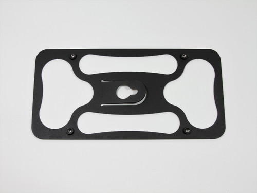 The Platypus License Plate Mount for Audi A6 4th gen C7 2012 to 2018