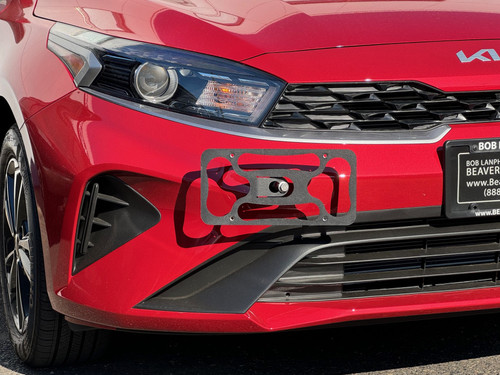 The Platypus License Plate Mount for Kia Forte 3rd gen BD 2019 to 2024