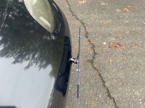 The Platypus License Plate Mount for Mazda MX-5 Miata 3rd gen NC 2006 to 2015