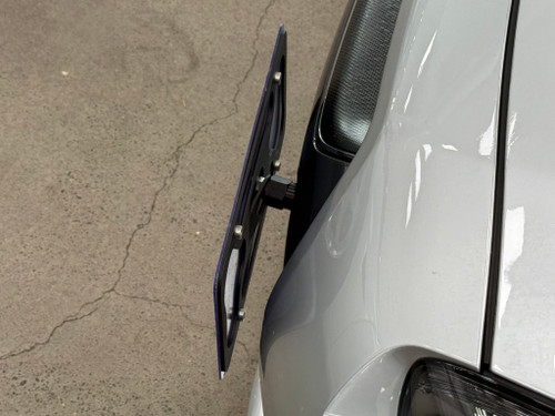 The Platypus License Plate Mount for Nissan GT-R 2009 to 2024 2009-2016 (pre-facelift)