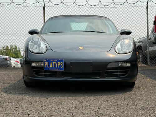 The Platypus License Plate Mount for Porsche Boxster 2nd gen 987 2005 to 2012