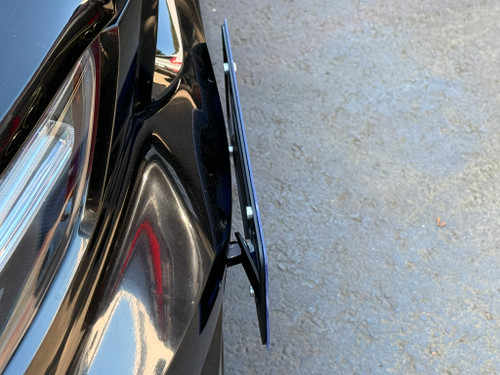 The Platypus License Plate Mount for Volvo C40 Recharge 2022 to 2024