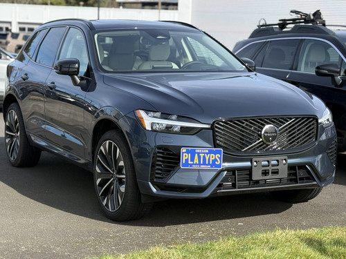 The Platypus License Plate Mount shown on a 2026 Volvo XC60 (2nd facelift)