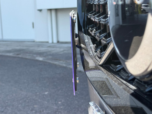 The Platypus License Plate Mount for Volvo V60 3rd gen 2019 to 2025