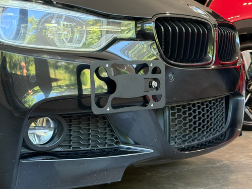 The Platypus License Plate Mount for BMW 3 Series F30, F31, F80 2013 to 2019 All other trims and models