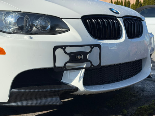 The Platypus License Plate Mount for BMW 3 Series E90, E91, E92, E93 2006 to 2013 M3
