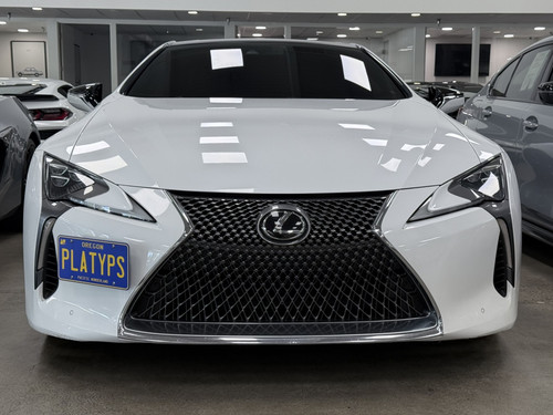 The Platypus License Plate Mount for Lexus LC 2018 to 2026 Base