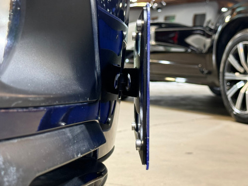 The Platypus License Plate Mount for BMW X2 1st gen F39 2018 to 2023