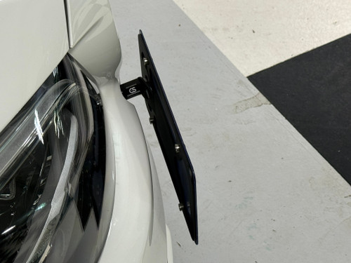 The Platypus License Plate Mount for Mercedes-Benz C-Class 4th gen W205 2015 to 2021 2019-2021 (facelift) AMG models