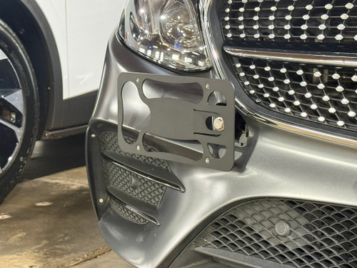 The Platypus License Plate Mount for Mercedes-Benz E-Class W213 2017 to 2023 2017-2020 (pre-facelift)