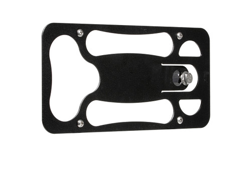 The Platypus License Plate Mount for Mercedes-Benz EQS SUV 1st gen 2023 to 2026