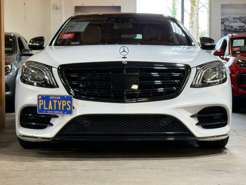 The Platypus License Plate Mount for Mercedes-Benz S-Class 6th gen W222 2014 to 2020 All other trims and models