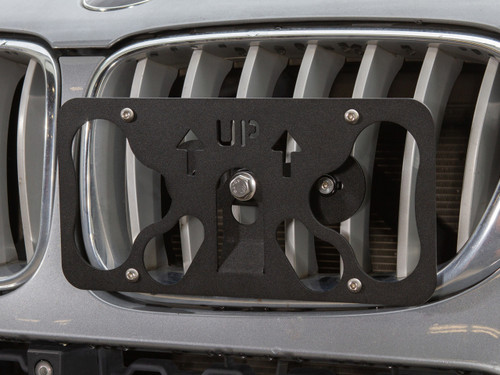 The Platypus License Plate Mount for Jeep Compass MP/552 2017 to 2025 Trailhawk