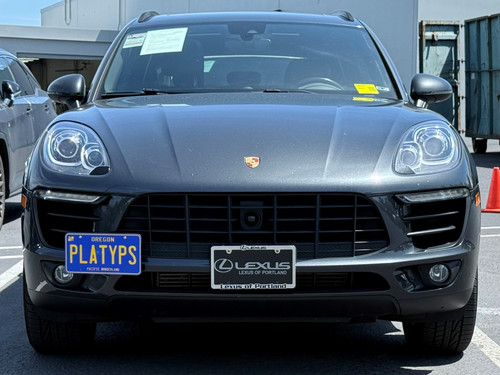 The Platypus License Plate Mount for Porsche Macan 1st gen 95B 2015 to 2025 95B.1 (2015 - 2018) Macan Base (2017 &amp; 2018)