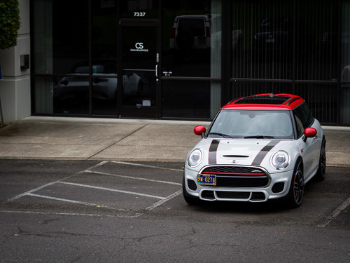 The Platypus License Plate Mount for MINI Cooper F55 2014 to 2024 GP3