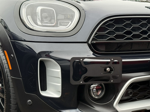 The Platypus License Plate Mount for MINI Countryman F60 2017 to 2024