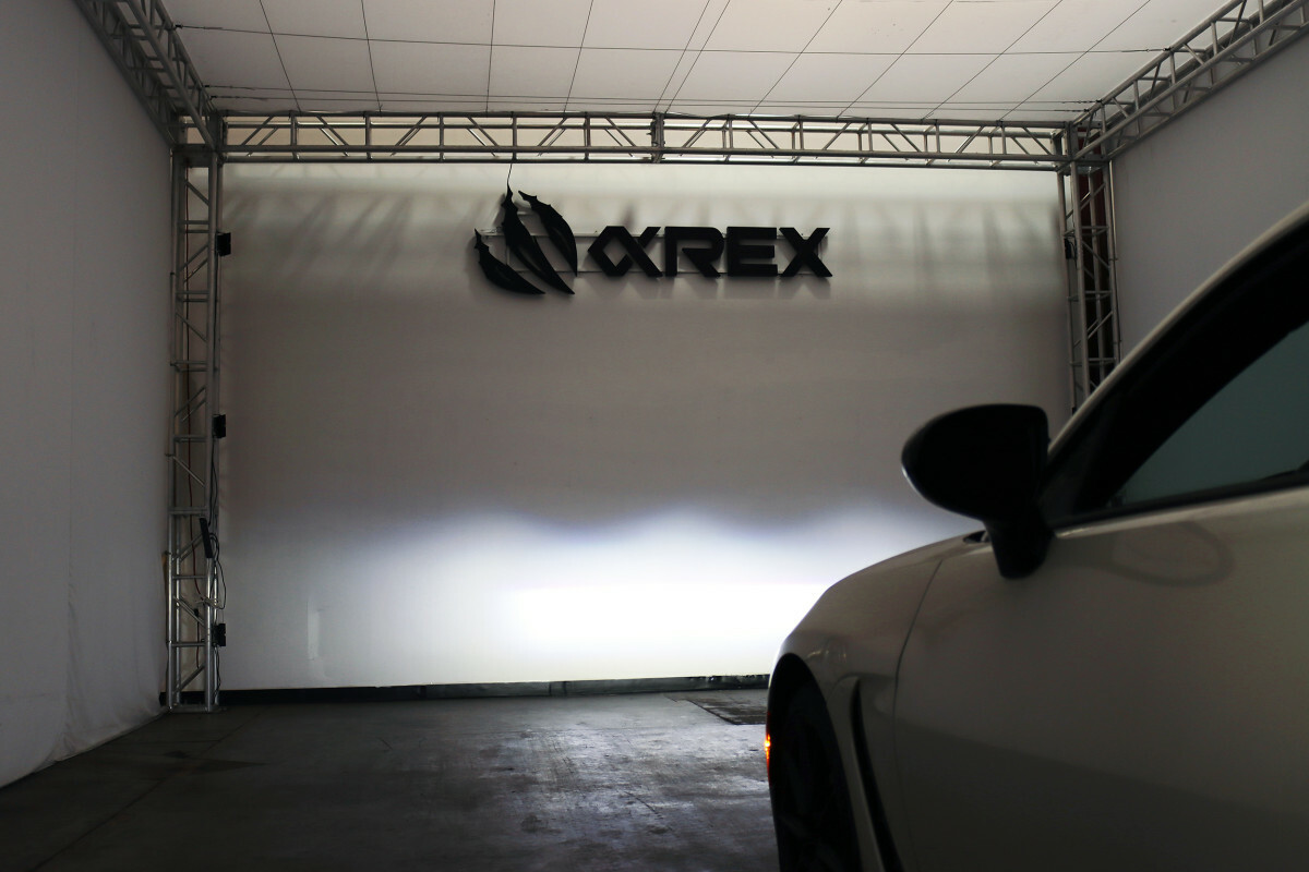AlphaRex GR86 BRZ NOVA Series LED Projector headlights pattern high beam