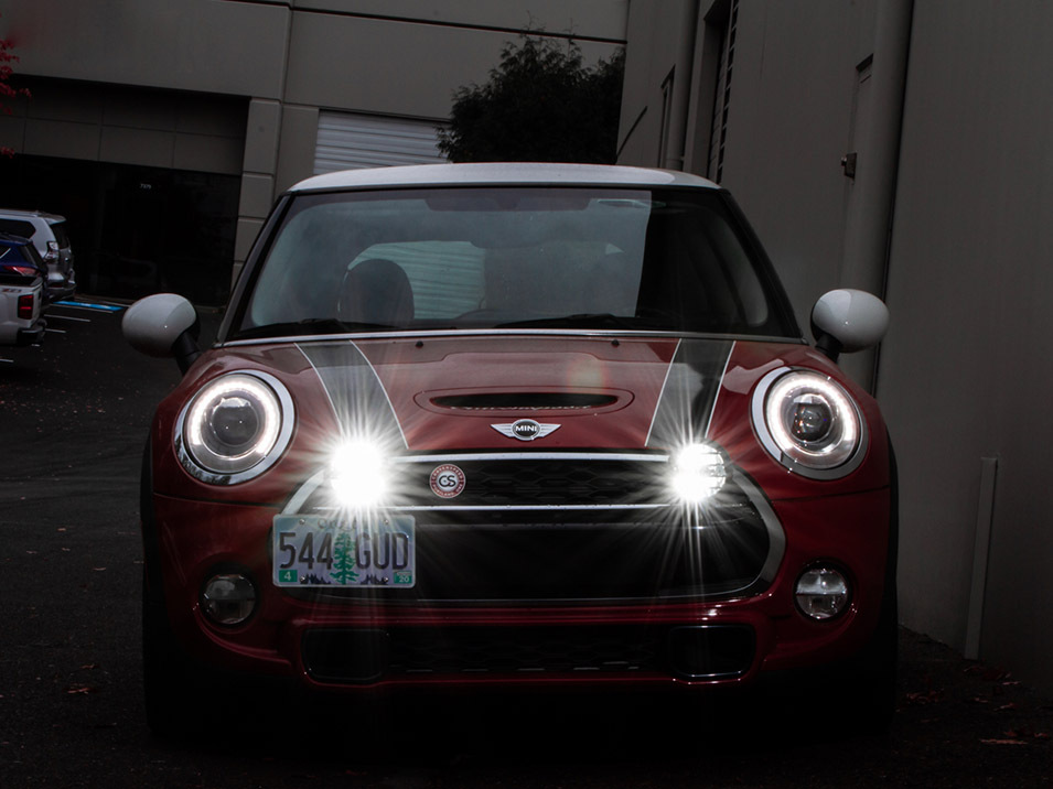 Rally light kit on MINI F56