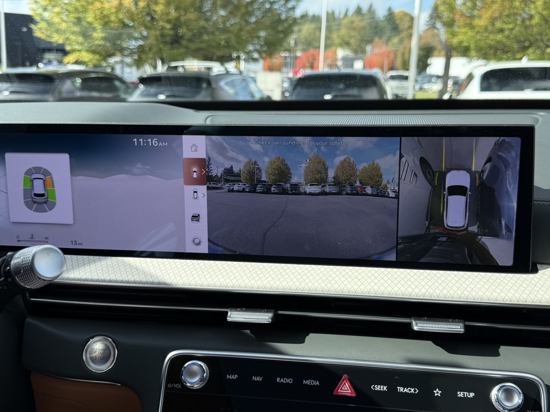 When installed correctly, the Platypus License Plate Mount will not trigger the proximity sensors on the GV80. 