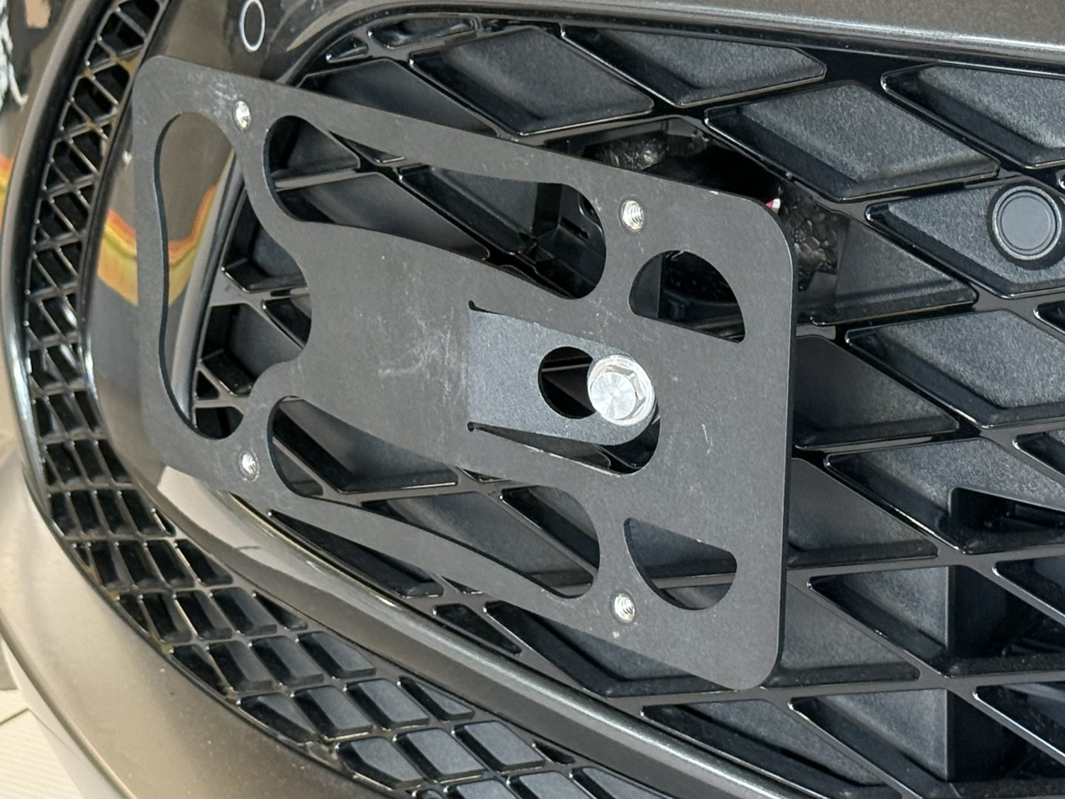 The Platypus License Plate Mount for Genesis GV60 2023 to 2026 2023-2025 (Pre-facelift)