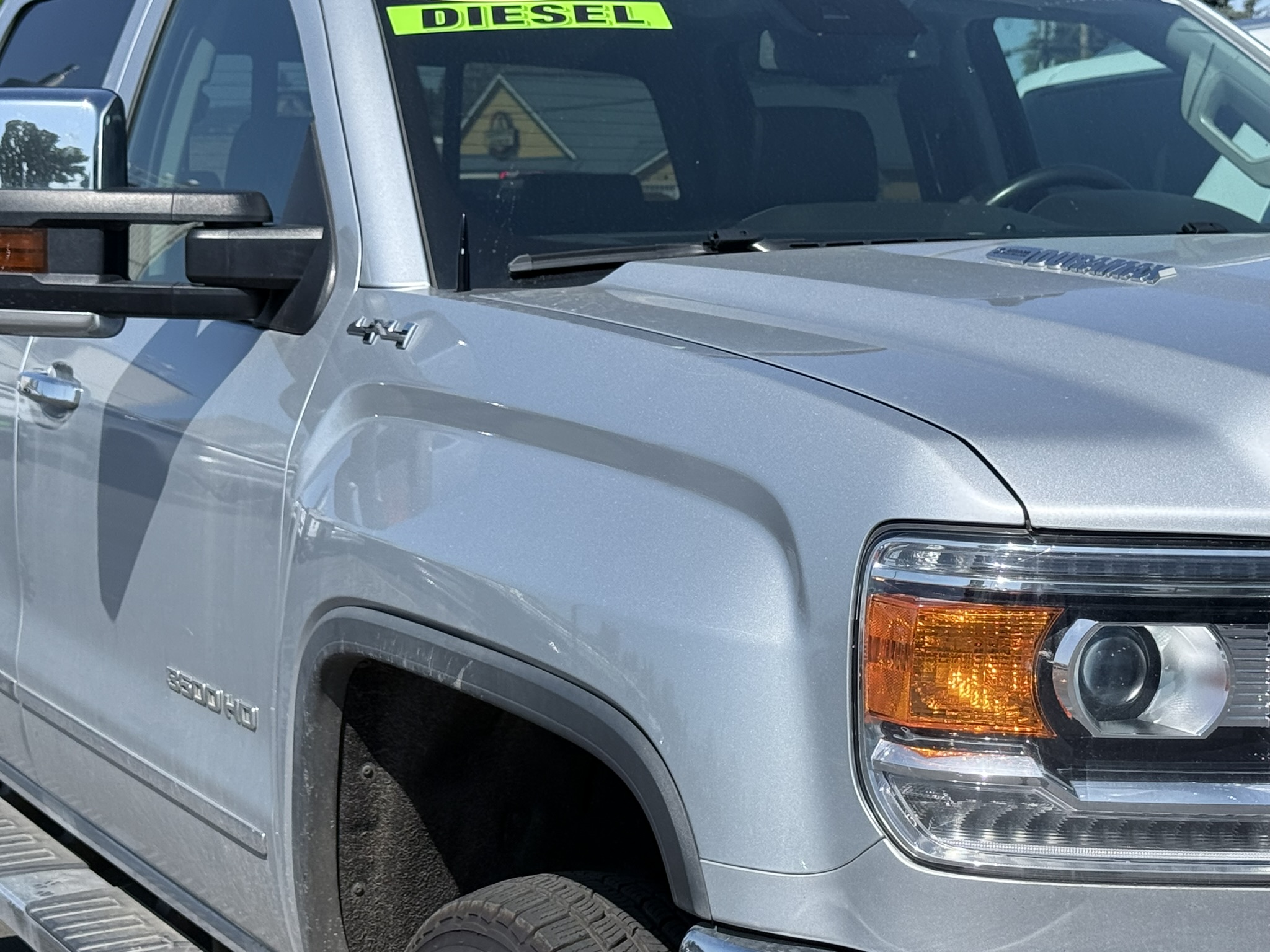 The Stubby Antenna for GMC Sierra 2500HD 4th gen 2015 to 2019 Bullet