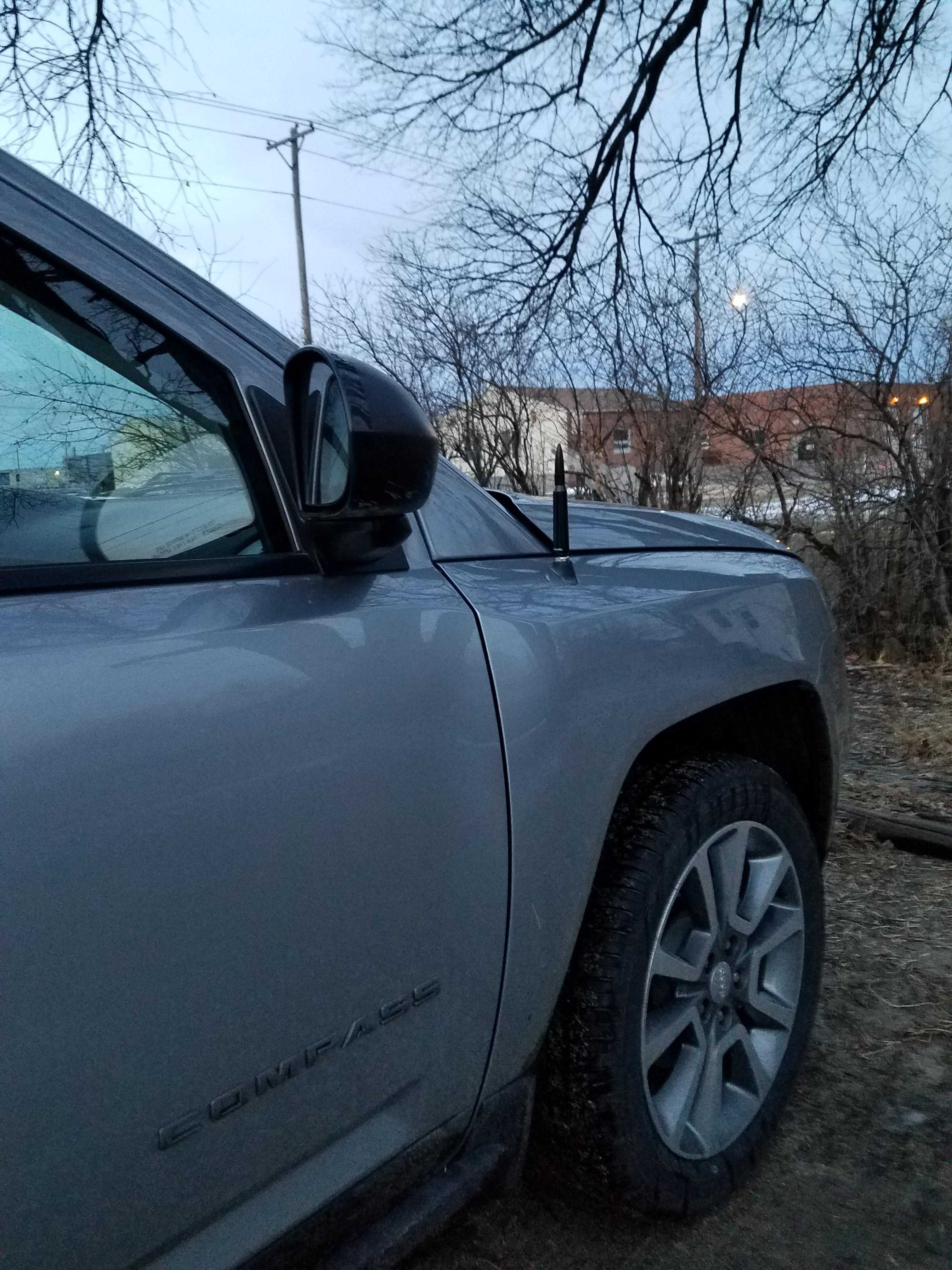 The Stubby Antenna for Jeep Compass MK49 2007 to 2016 Bullet