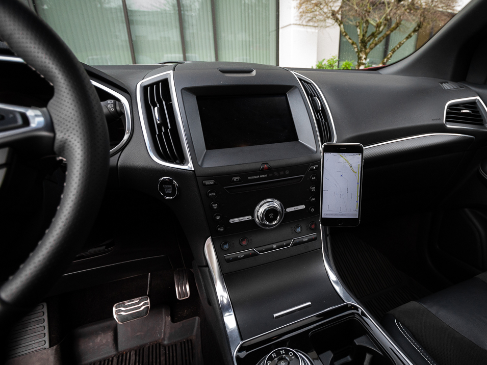 The Gemini Phone Mount for Ford Edge 2nd gen 2015 to 2024 Magsafe