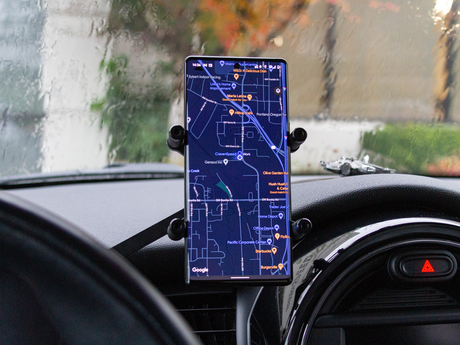 The Gemini Phone Mount for MINI Cooper F56 2014 to 2024 Digital Cluster - Scissor