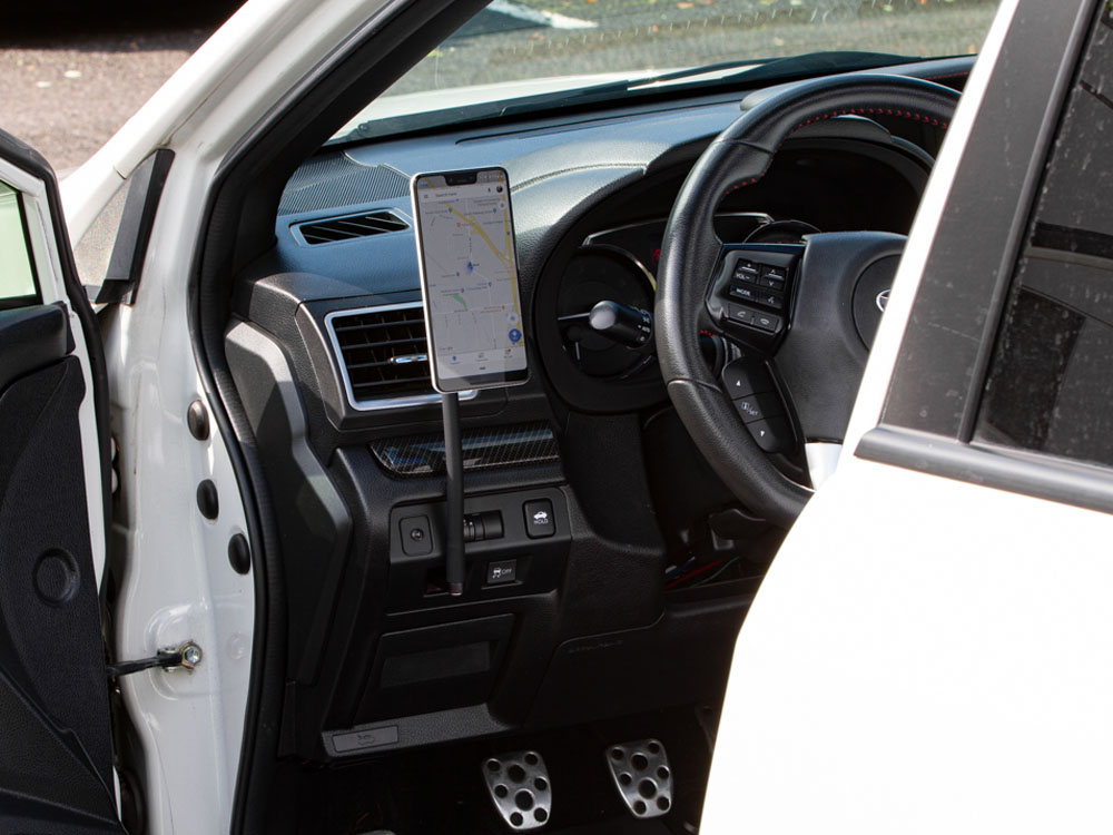 The Gemini Phone Mount for Subaru XV Crosstrek 4th gen GP/GJ 2013 to 2015 Magnet