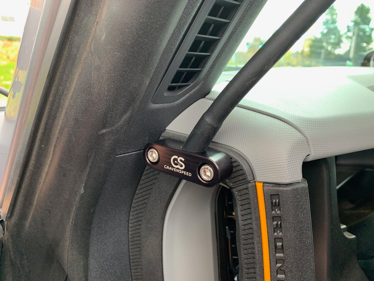 The Gemini Phone Mount for Ford Bronco 6th gen 2021 to 2023 Magsafe