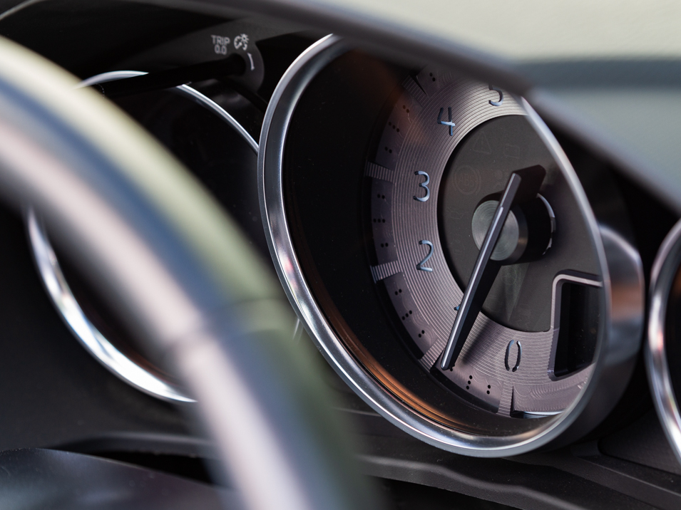 Billet Tach Dial for Mazda MX-5 Miata 4th gen ND 2016 to 2023 ND1 (2016-2018) Gunmetal Grey