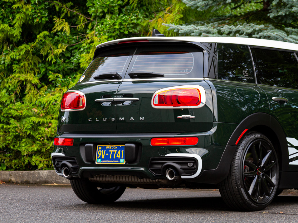 Decal Sets for MINI Clubman F54 2016 to 2024 JCW Bumper Accent Matte Black (2014-2023 Only)