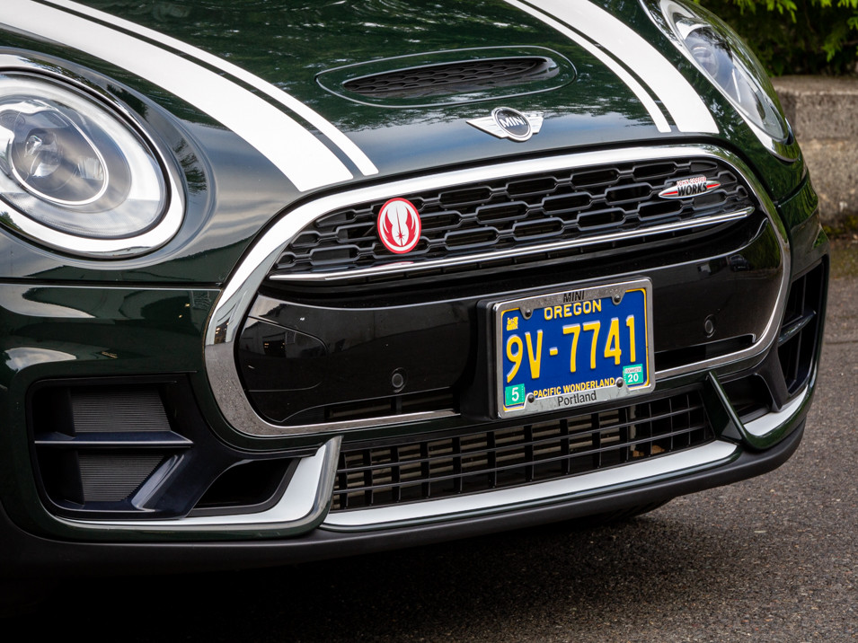 Decal Sets for MINI Clubman F54 2016 to 2024 JCW Front Lip Matte Black