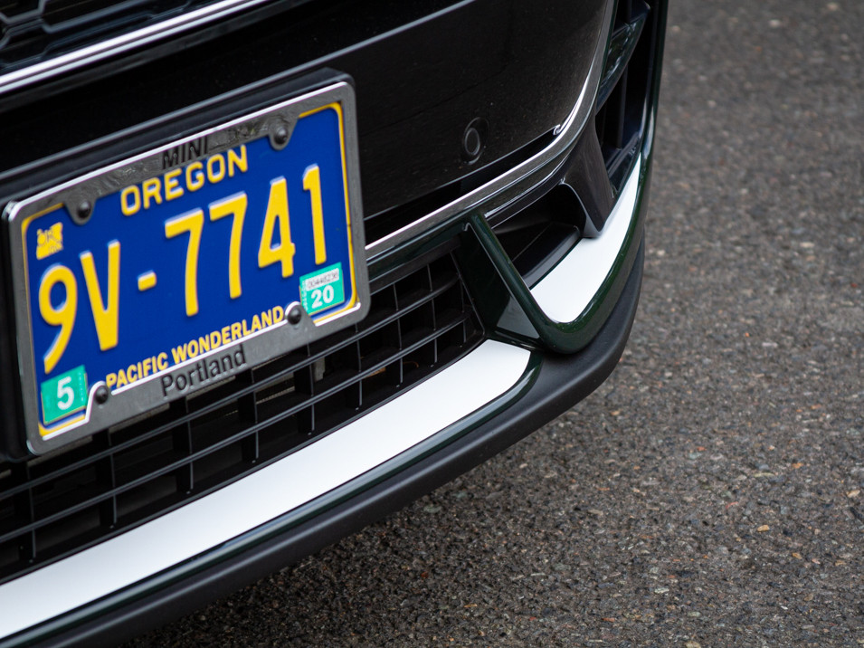 Decal Sets for MINI Clubman F54 2016 to 2024 JCW Front Lip Matte Black