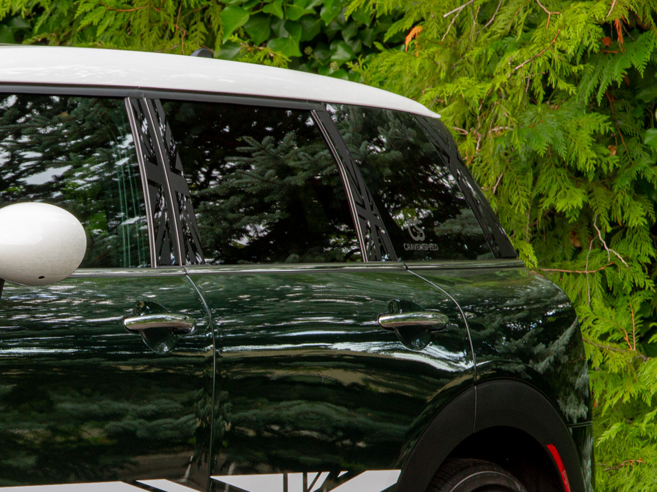 Decal Sets for MINI Clubman F54 2016 to 2024 Union Jack C-Pillar Matte Black