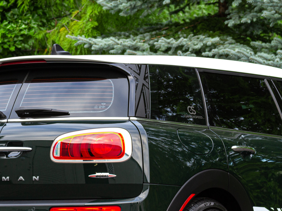 Decal Sets for MINI Clubman F54 2016 to 2024 Union Jack D-Pillar Matte White