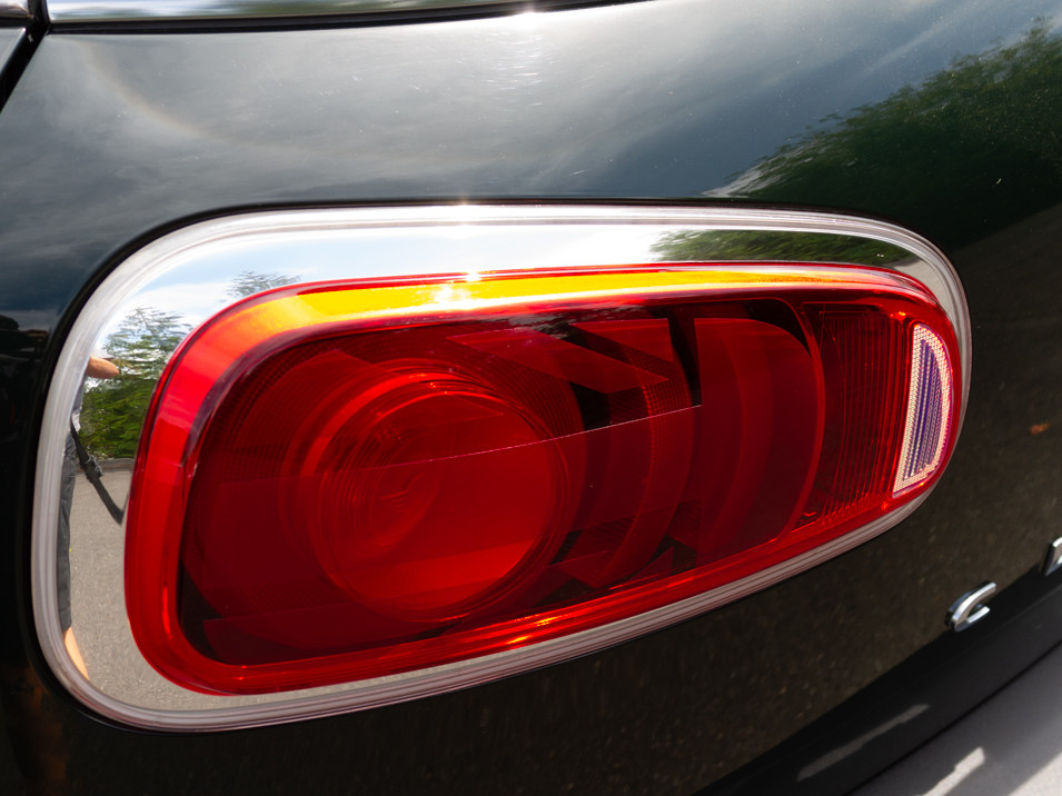 Decal Sets for MINI Clubman F54 2016 to 2024 Union Jack Tail Light Overlays Transparent Dark Gray