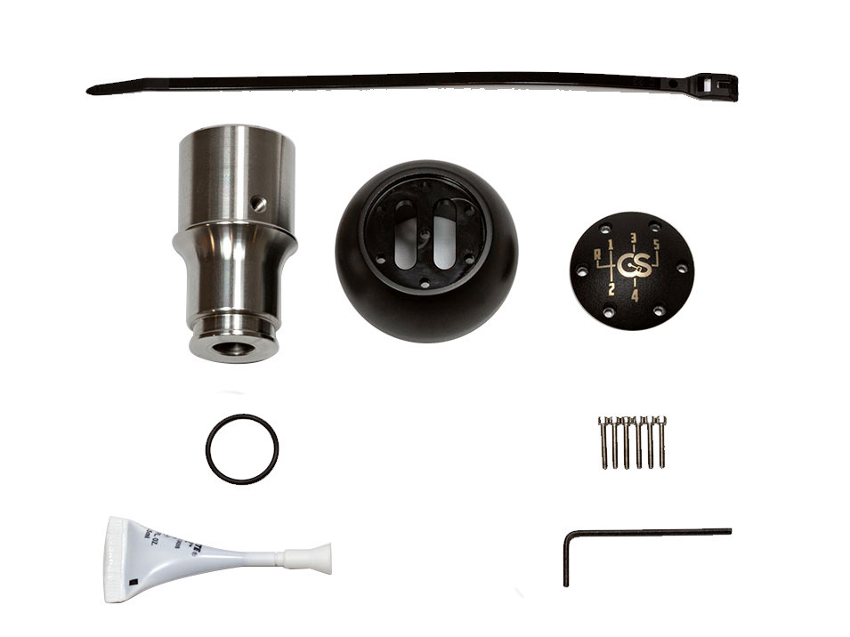 Shift Knob for Volkswagen Jetta GLI A7 2019 to 2025 5-Speed Black