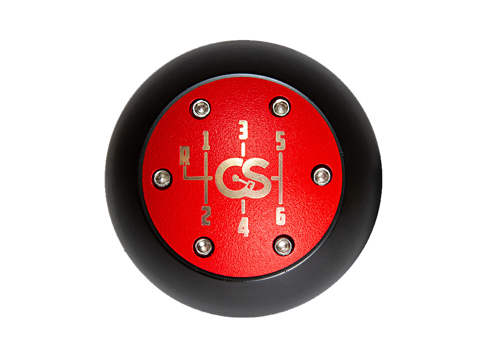 Shift Knob for Audi A4 B7 - 8E 2006 to 2008 6-Speed Red