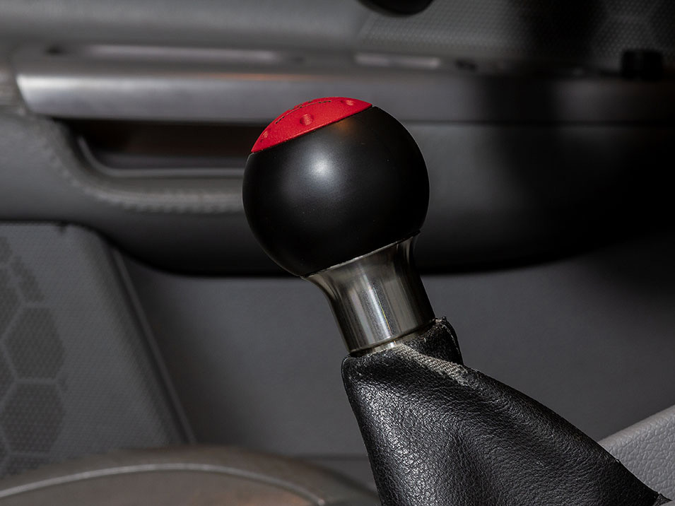 Shift Knob for Audi S4 B7 - 8E 2006 to 2009 6-Speed Red