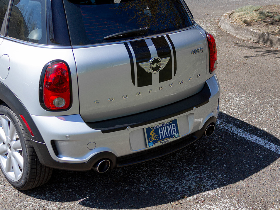 Decal Sets for MINI Countryman R60 2011 to 2016 Trident Boot Stripes Matte Black