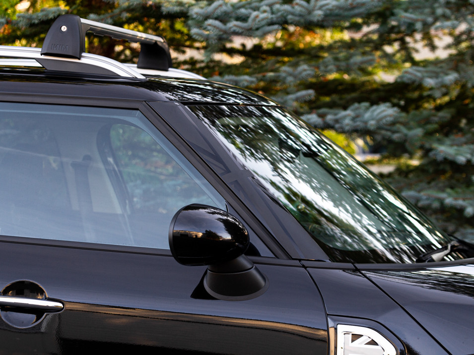 Decal Sets for MINI Countryman R60 2011 to 2016 Union Jack A-Pillar Matte White