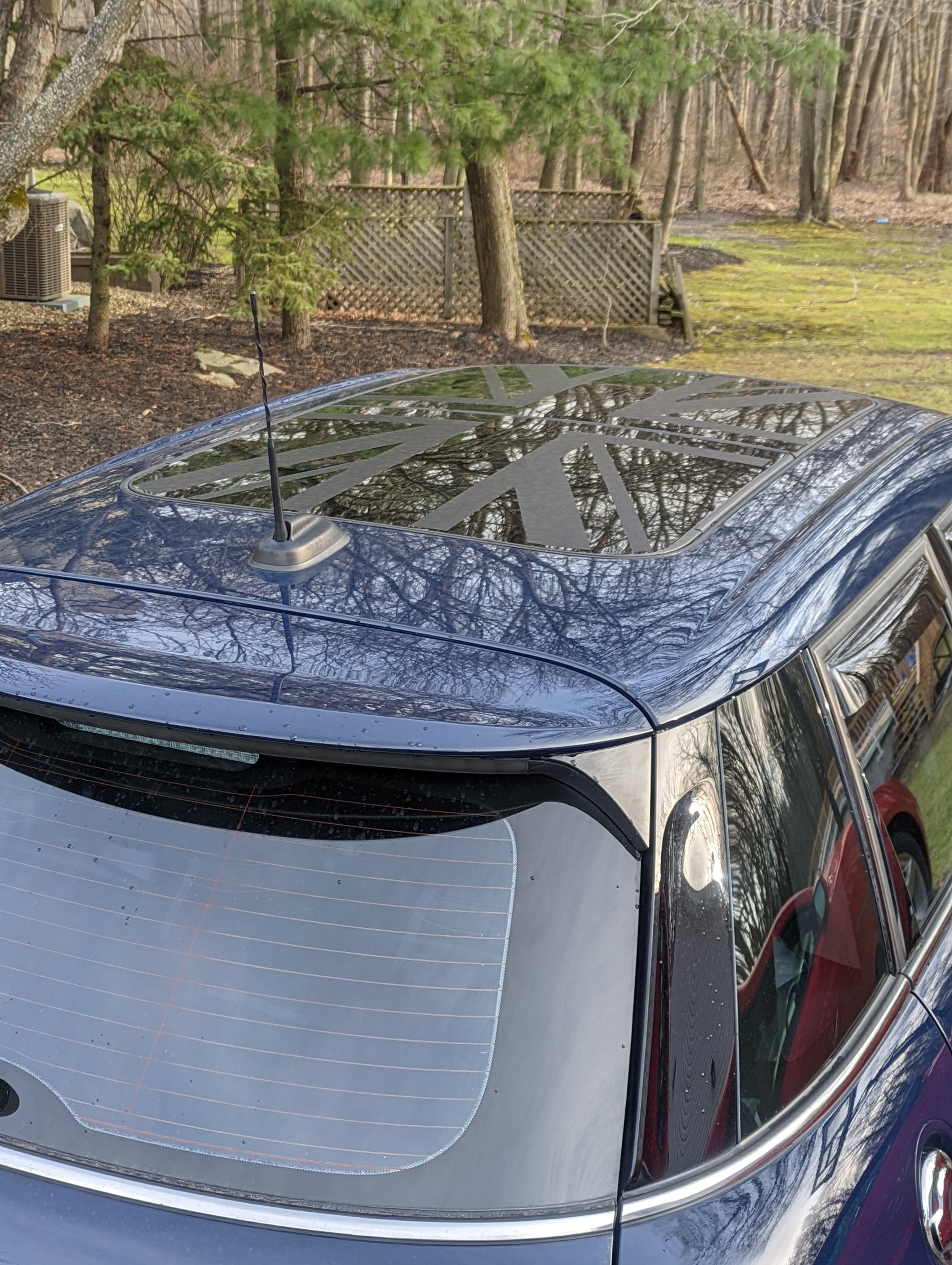 Decal Sets for MINI Cooper F56 2014 to 2024 Union Jack Sunroof Matte Black